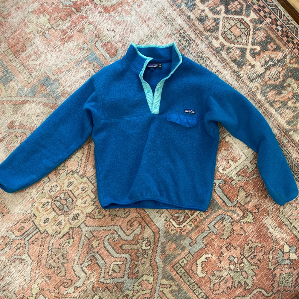 Patagonia Women's Synchilla® Snap-T® Fleece Blue M